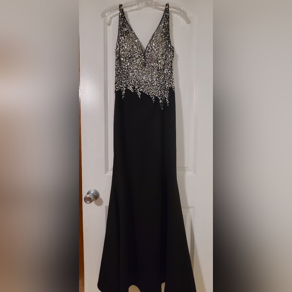 Sequin Prom Pageant Dress Gown